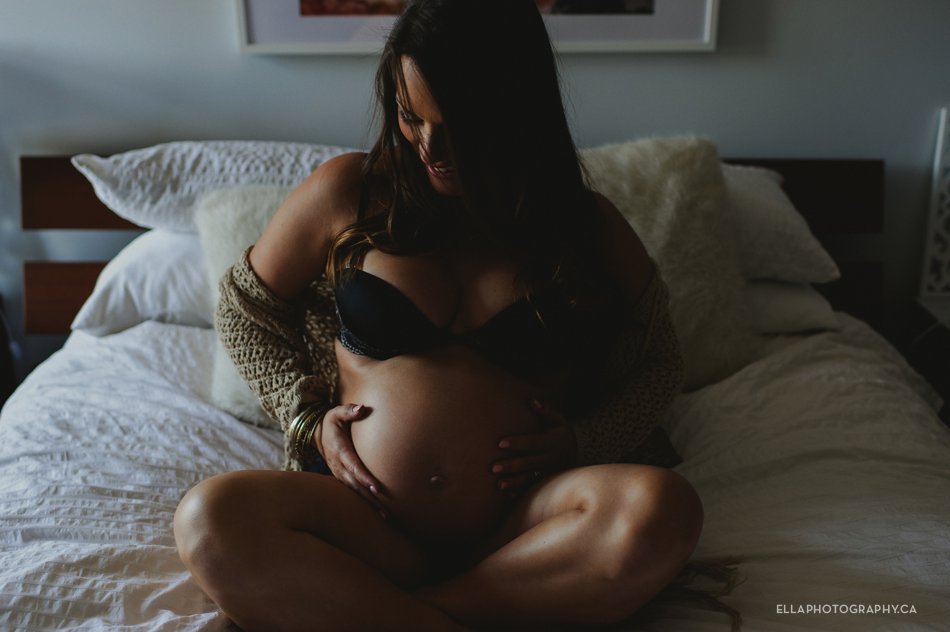 Boudoir Maternity by Ella photography