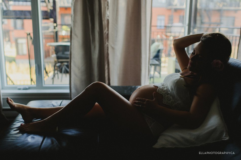 Boudoir Maternity by Ella photography