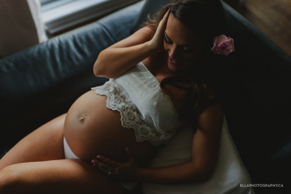 Boudoir Maternity by Ella photography