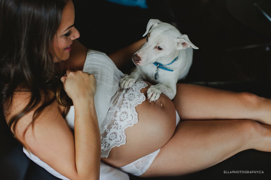 Boudoir Maternity by Ella photography