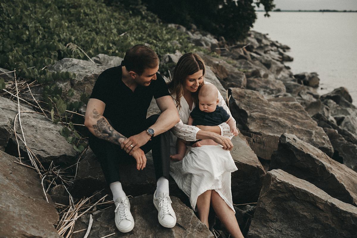 Montreal Maternity Session at the Mont-Royal Look out