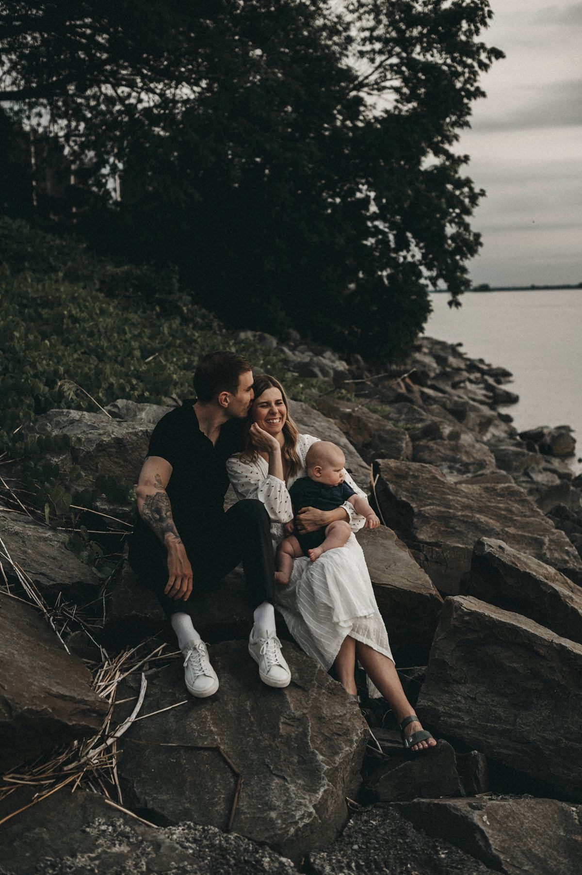 Montreal Maternity Session at the Mont-Royal Look out